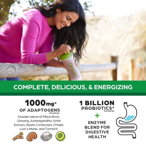 Orgain Organic Perfect Meal Replacement Protein Powder, Vanilla - 25g Plant Based Protein OrgainUS supplements