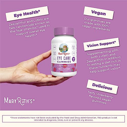 MaryRuth's Eye Care Gummies | Zeaxanthin and Lutein | 45 Day Supply MaryRuth OrganicsUS supplements