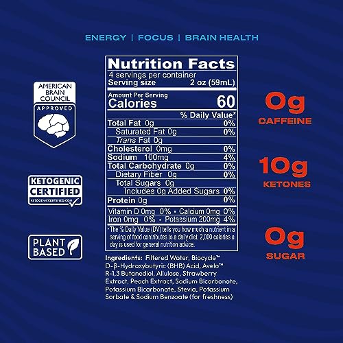 KENETIK Clean Energy Drink Mix, Sugar Free & Caffeine Free Drinkable Ketones For Energy KenetikUS supplements