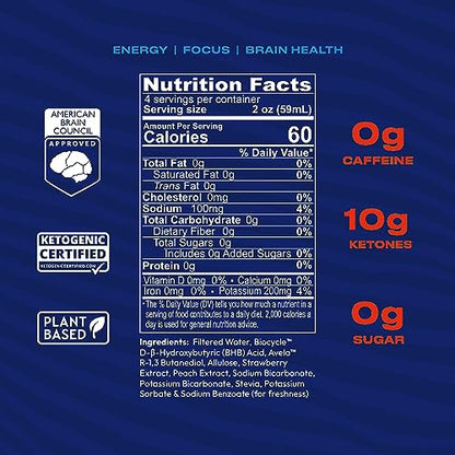 KENETIK Clean Energy Drink Mix, Sugar Free & Caffeine Free Drinkable Ketones For Energy KenetikUS supplements