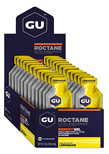 GU Energy Roctane Ultra Endurance Energy Gel, 24-Count, Lemonade GU EnergyUS supplements