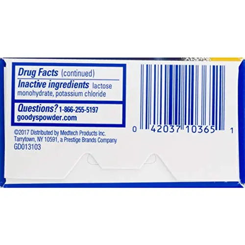 Goody's Extra Strength Powders | Fast Pain Relief | Aspirin & Caffeine | 24 Count Goody'sAu supplements