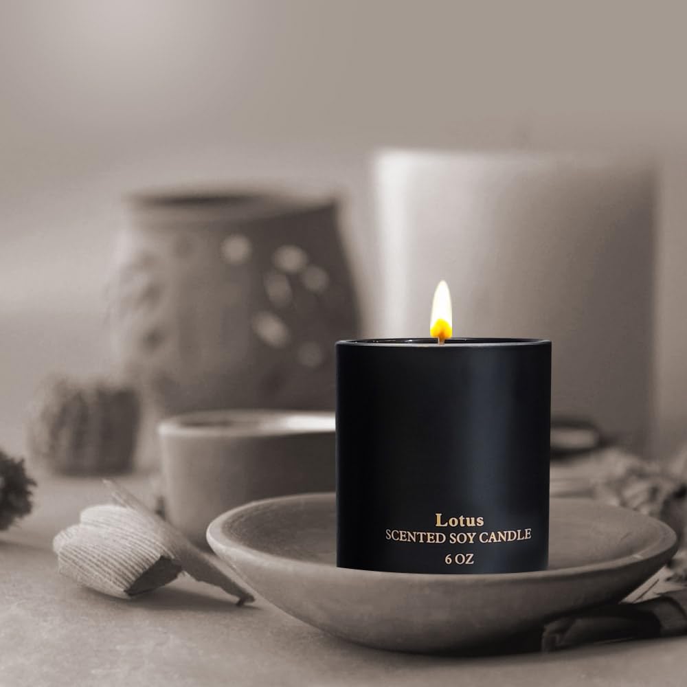 Scented Candles for Women,Premium Lotus Aromatherapy Candles, Home Scented Candle Kelly's Custom CandlesAu supplements