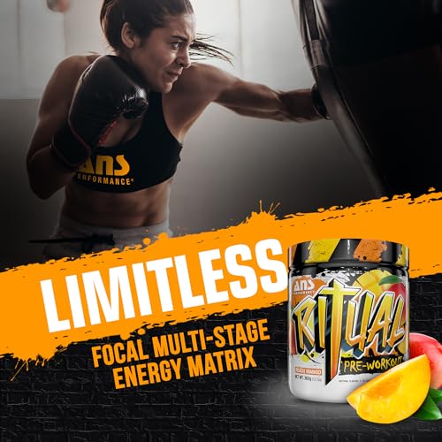 ANS Performance Ritual Pre Workout (30 Servings, 12.7 oz) - Complete Preworkout Formula ANS PerformanceAu supplements