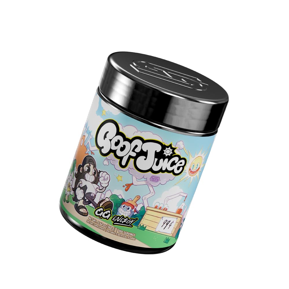 Gamer Supps GG Energy - Goof Juice by MoistCr1TiKaL (100 Servings) - Keto Friendly Gaming Energy and Nootropic Blend, Sugar Free + Organic Caffeine + Vitamins + Immune Support, Powder Drink Gamer SuppsAu supplements