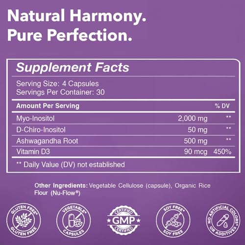 Intimate Rose Myo-Inositol & D-Chiro Inositol Blend - 40:1 Blend - Fertility, Hormonal Balan Intimate RoseUS supplements
