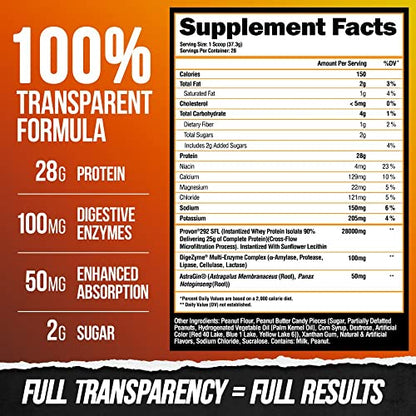 ALPHA LION Superhuman Whey Protein Powder, Great Tasting Pure Whey Protein Isolate ALPHA LIONUS supplements