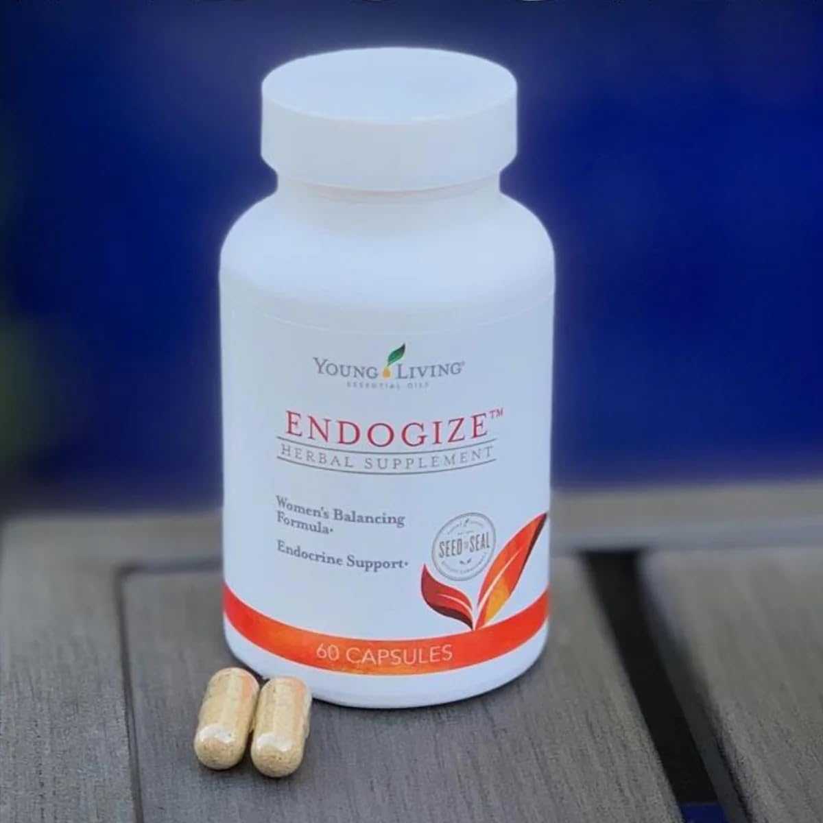 Young Living - EndoGize 60 Capsules | Hormonal Health & Endocrine System Support with Essential Oils | Daily Herbal Supplement for Women's Wellness & Balancing Formula Young LivingAu supplements