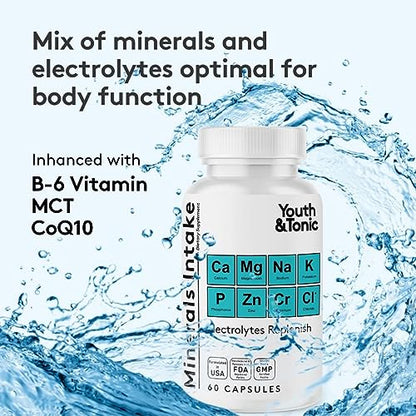 Water Weight Pills for Thin Waistline Belly Bloating Swelling & Temporary Water Retention Youth & TonicUS supplements