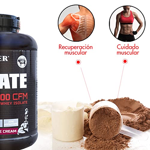 Weider Isolate Whey 100 CFM (2kg) Strawberry Ice Cream Flavour. Protein Powder with 25g Proteins WeiderAu supplements