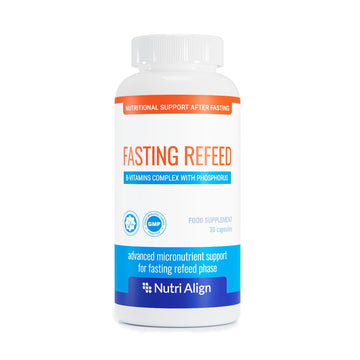 Nutri-Align Fasting Refeed Multivitamin | 30 Fasting Multi Vitamin Capsules | Multivitamin for Men & Women | Vitamin B Complex, Phosphorus & Vitamin D & C Fasting Multivitamins | Gluten Free Nutri-AlignAu supplements