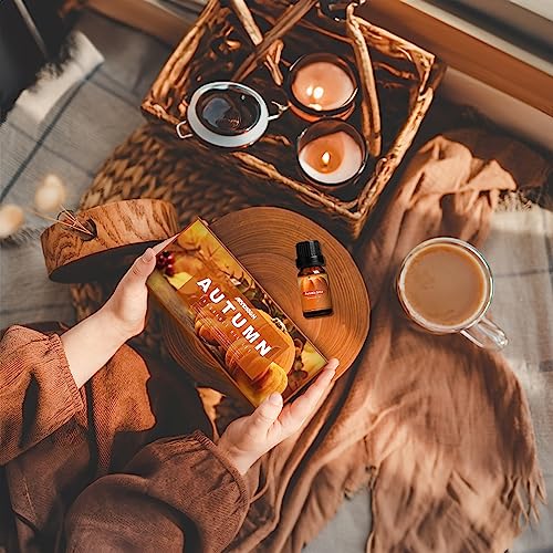 Autumn Fragrance Oil Set, Premium Fall Essential Oils for Diffuser and Candle Making -Cinnamon ARVIDSSONAu supplements