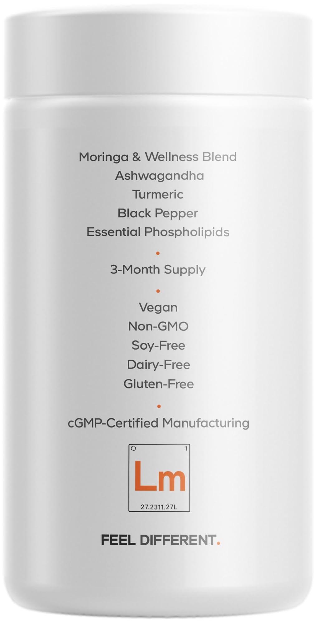 Codeage Liposomal Moringa+ Supplement, 400mg Moringa 50:1 Extract - Turmeric, Ashwagandha, Black Pepper, 3-Month Supply, Vegan Moringa Powder - 180 Capsules CodeageAu supplements