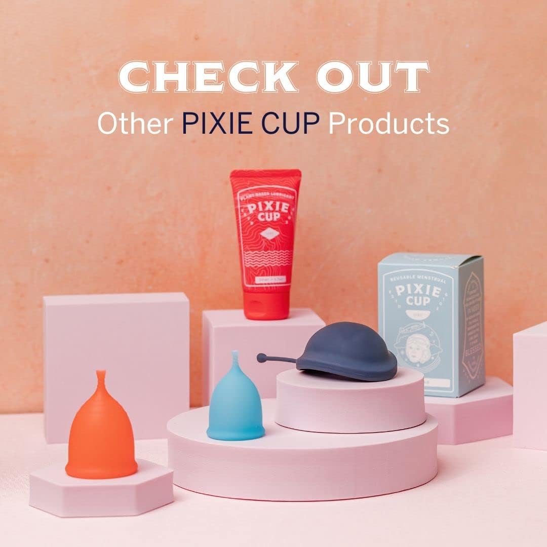 Pixie Menstrual Cup Lube - Make it Easy to Insert Your Period Cups - All Natural Water Based Lubricant Pixie CupAu supplements