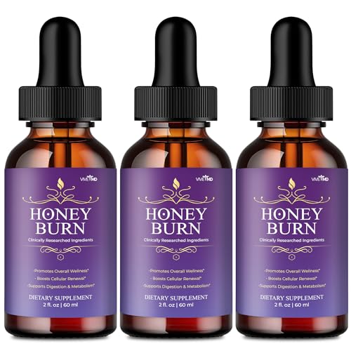 Honey Burn Weight Loss Drops - Official Formula - Premium Quality Honey Drops Boost VIVE MDUS supplements