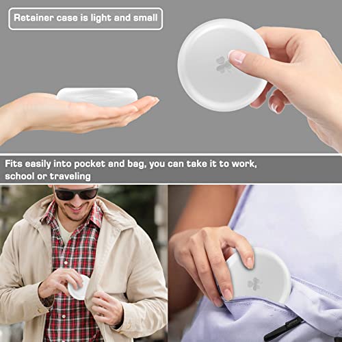 BVN 2 Pcs Retainer Case, Slim Braces Case, Denture Case, Mouth Guard Case, Teeth Aligner Case BVNAu supplements