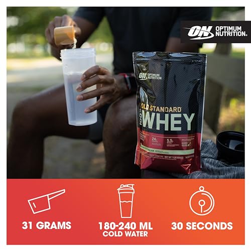 Optimum Nutrition Gold Standard 100% Whey Muscle Building and Recovery Protein Powder Optimum NutritionAu supplements