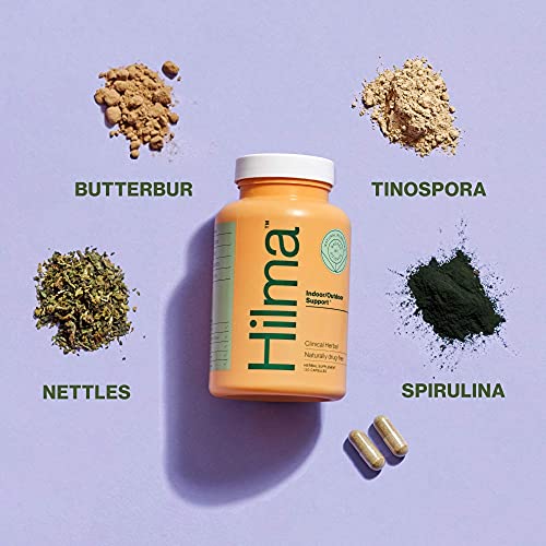Hilma Natural Sinus Support - All Day Allergy Relief from Pollen and Dust with Butterbur HilmaUS supplements