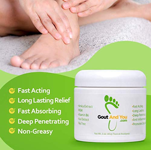Nutrigout and Joint & Muscle Relief Cream Gout and YouAu supplements
