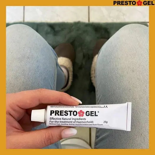 DR. SCHAVIT Presto Gel for Internal and External Hemorrhoids (Piles). A Natural Hemorrhoid Treatment Hemorrhoid Cream. Immediate Relief 25gr DR. SCHAVITAu supplements