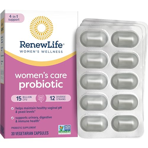 Renew Life Women's Probiotic Capsules, Supports pH Balance for Women, Vaginal, Urinary Renew LifeUS supplements