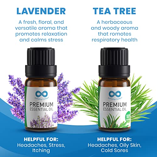 Everlasting Comfort Pure Essential Oils Set - Natural Aromatherapy Essential Oils for Diffuser Everlasting ComfortAu supplements