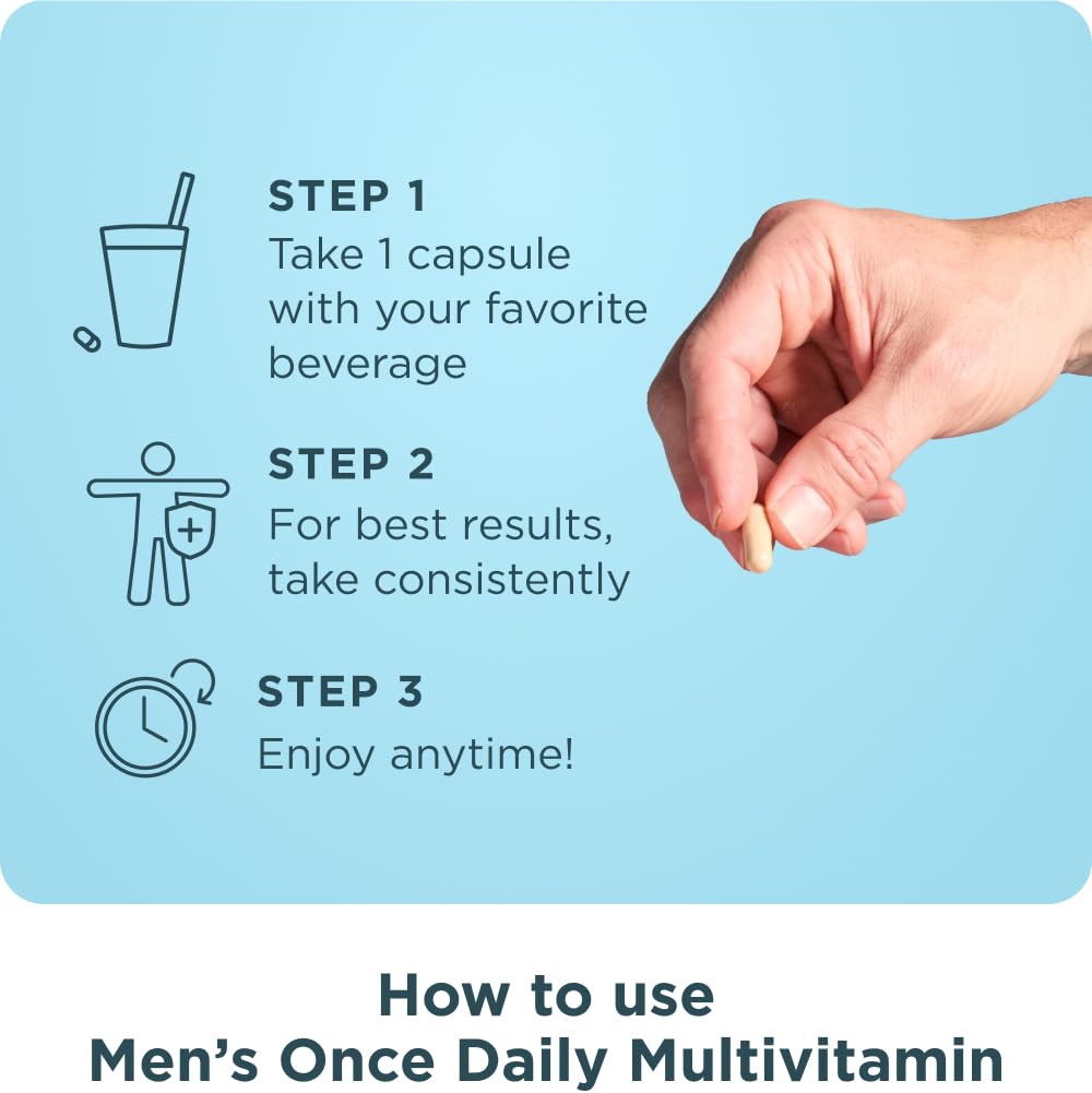 Ancient Nutrition Multivitamin for Men, Ancient Multi Men's Once Daily Vitamin Supplement 30 Ct, Vitamin A, Vitamin B and Vitamin K2, Fenugreek Seed Ancient NutritionAu supplements
