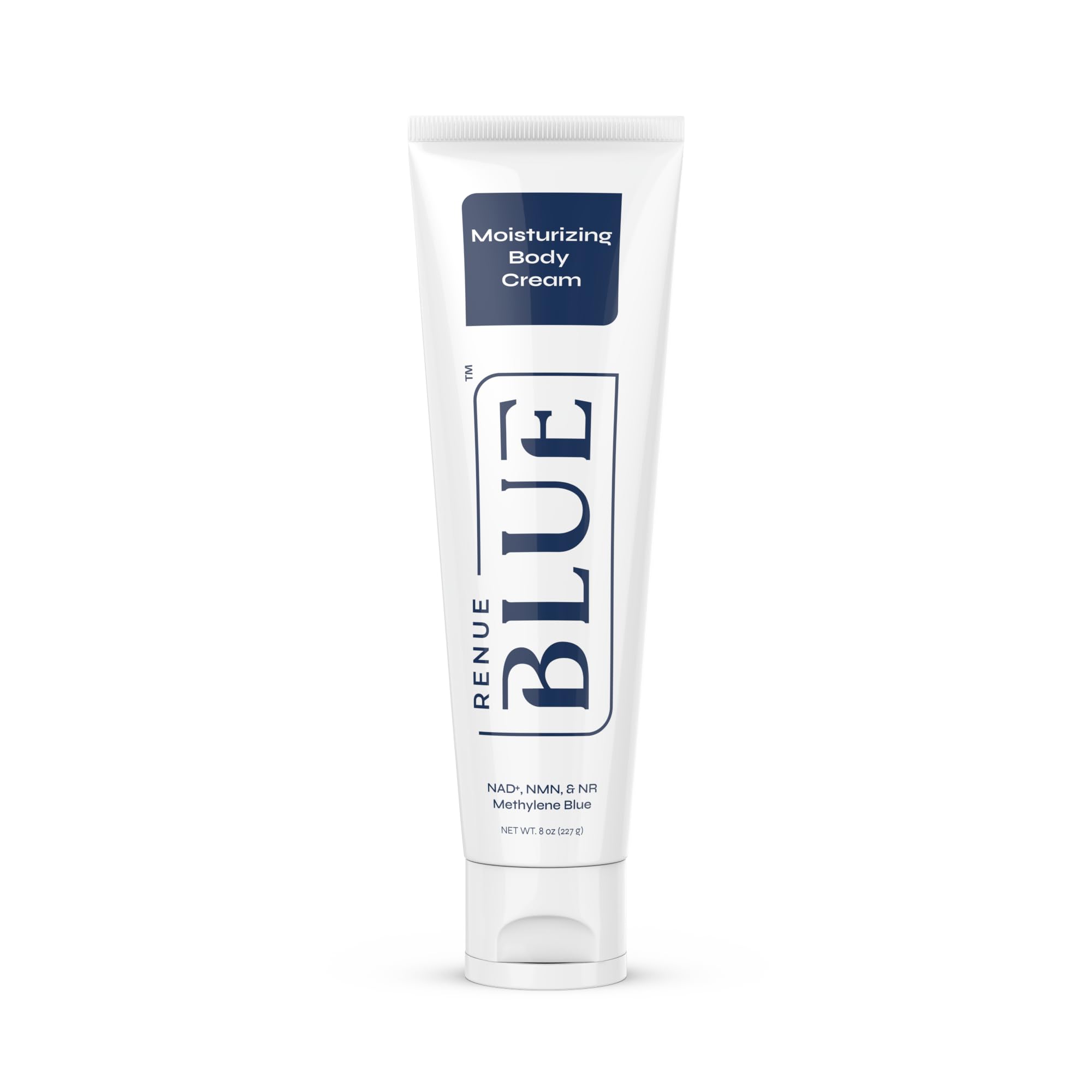 Renue Blue Methylene Blue Moisturizing Body Cream – Liposomal NAD+ Complex with Antioxidants, Peptides, and Botanical Extracts for Hydrated, Healthier‑Looking Skin Renue By ScienceUS supplements