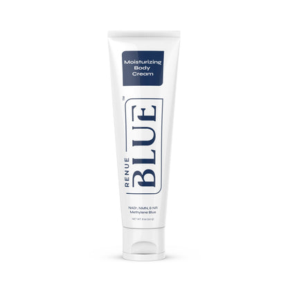 Renue Blue Methylene Blue Moisturizing Body Cream – Liposomal NAD+ Complex with Antioxidants, Peptides, and Botanical Extracts for Hydrated, Healthier‑Looking Skin Renue By ScienceUS supplements