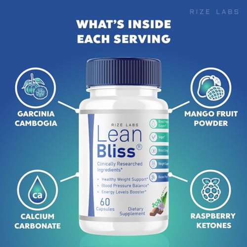 Lean Bliss Weight Loss Pills, Lean Bliss Fat Burning Formula, LeanBliss Advanced Metabolism rize labsUS supplements