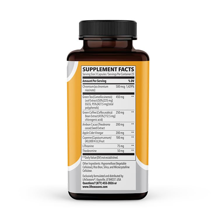 LifeSeasons - Metabolism - Weight Control Support & Energy Boosting Supplement LifeSeasonsUS supplements