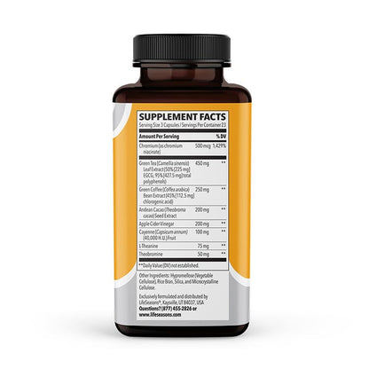 LifeSeasons - Metabolism - Weight Control Support & Energy Boosting Supplement LifeSeasonsUS supplements