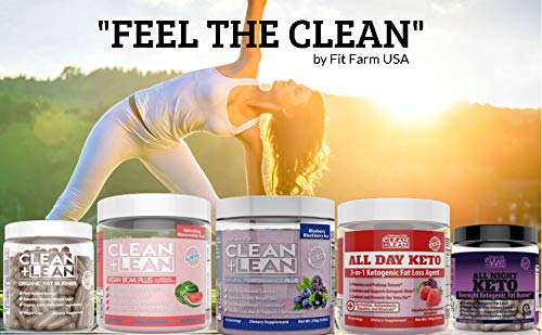 Clean+Lean-Organic Fat Burner by FitFarm USA - Worlds First Organic Fat Burner Supports FIT FARM USAUS supplements