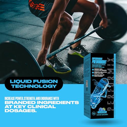 PERFORMIX Supercharged Preworkout - Sustained Energy, Endurance, and Mental Focus PERFORMIXUS supplements