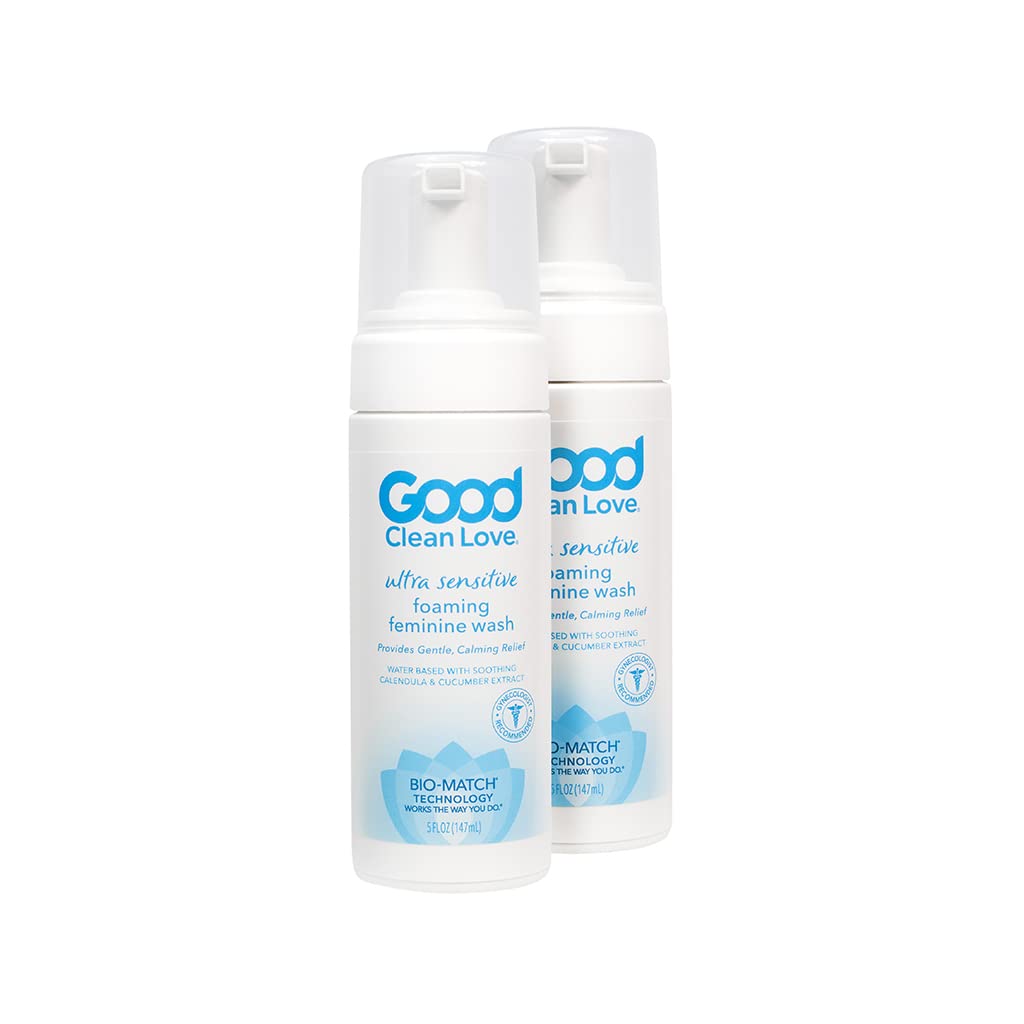 Good Clean Love Ultra Sensitive Foaming Feminine Wash, pH-Balanced Vaginal Soap for Women Good Clean LoveAu supplements