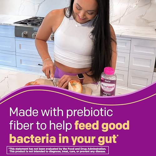 MiraLAX: MiraFIBER Gummies, 8g of Daily Prebiotic Fiber with B Vitamins to Support MiraLAXUS supplements