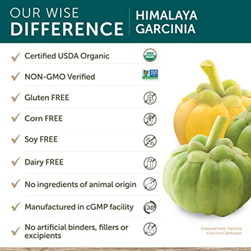 Himalaya Organic Garcinia Cambogia Herbal Supplement, Appetite Control, Lipid Metabolis HimalayaUS supplements