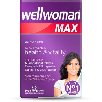 Vitabiotics Wellwoman Max, 84 Capsules VitabioticsUS supplements