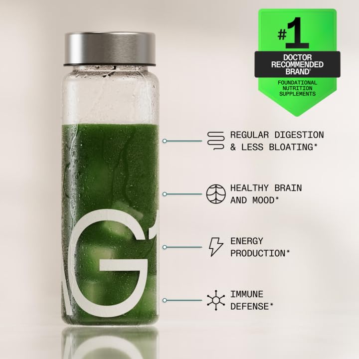 AG1 Greens Powder Refill Pouch – 75 Vitamins, Multivitamin & Probiotic | Gut Health Support | Vegan, Keto, Gluten Free | Athletic Greens Supplement - Pouch Only, Classic Formula AG1Au supplements