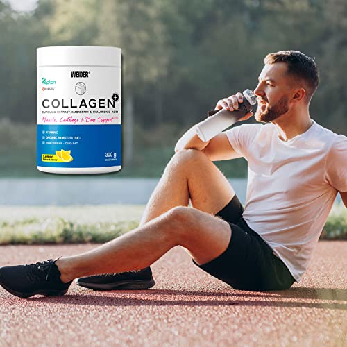Weider Collagen Plus. Powder Preparation with Collagen peptides (Peptan), hyaluronic Acid WeiderAu supplements