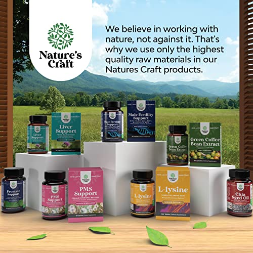 Prenatal Multivitamin Male Fertility Supplement - Mens Fertility Supplement with L-Arginine D-Aspartic Acid and Maca Root Prenatal Vitamins for Enhanced Motility Volume Potency and Fertility Support Natures CraftAu supplements