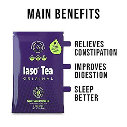 Total Life Changes Solution Kit IASO Natural Herbal Detox Tea Bags & Nutra Total Life ChangesUS supplements