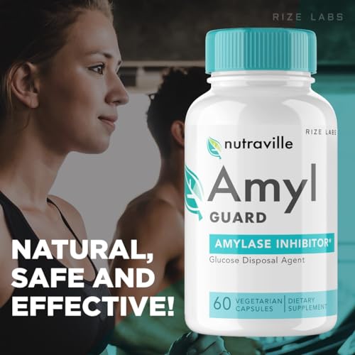 rize labs (2 Pack Nutraville Amyl Guard Dietary Supplement, Nutraville Amyl Guard Weight rize labsUS supplements