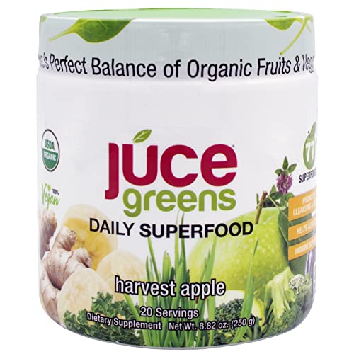 Terra Kai Organics JUCE Green Superfood Powder, Organic Fruits and Veggies Supplement Terra Kai OrganicsUS supplements