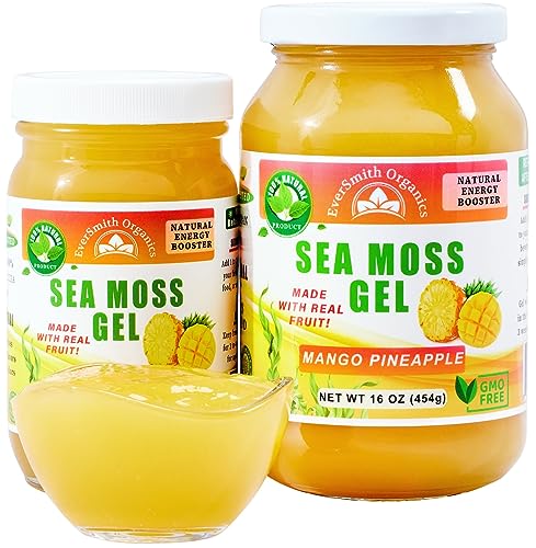 EverSmith Organics - Wildcrafted Irish Sea Moss Gel | Made in USA | Rich in Vitamins EverSmith OrganicsUS supplements