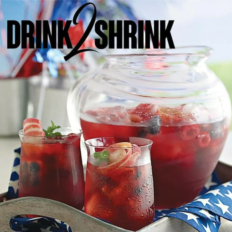 4 Week drink2Shrink Detox Formula Start Losing That Stubborn Belly Fat! (Green Apple) Heath SecretAu supplements