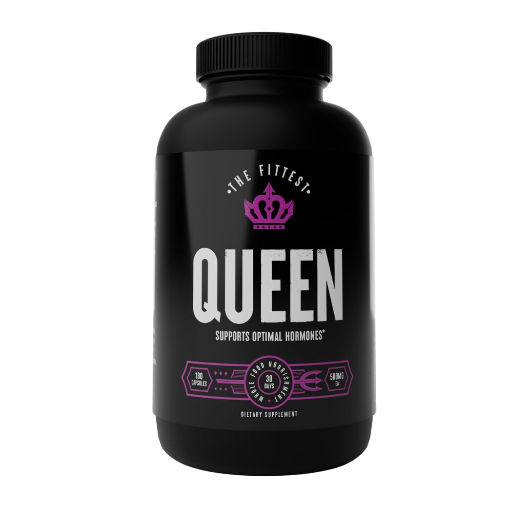 The Fittest Queen Organ Supplement, Hormone & Energy Support, 180 Capsules The Fittest EverAu supplements