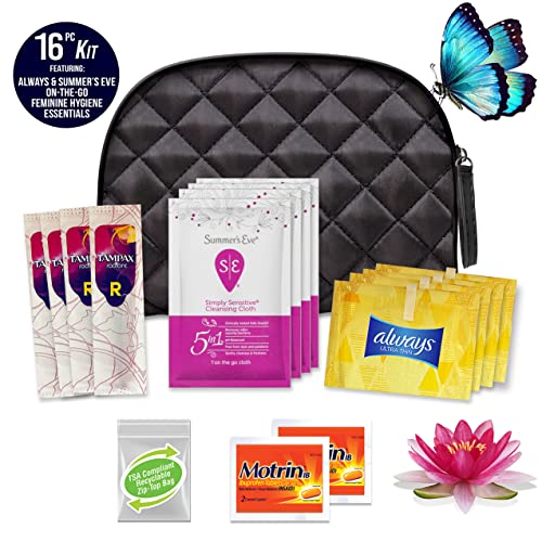 Convenience Kits International Women’s “On-The-Go” Feminine Care Travel Essentials Featuring Convenience Kits InternationalAu supplements