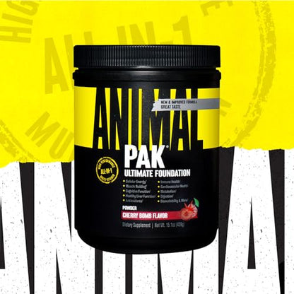 Animal Pak - Vitamin Powder with Zinc, Magnesium, Amino Acids and More - Digestive AnimalUS supplements
